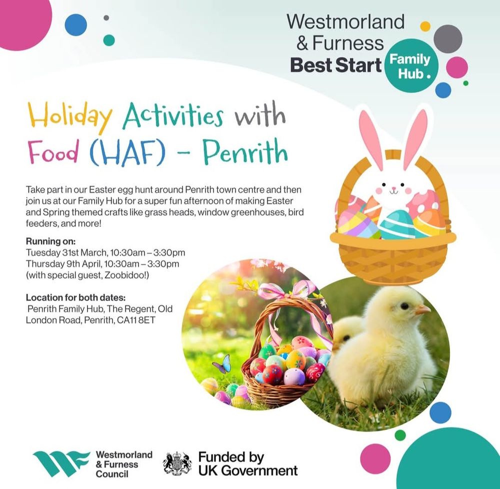 Holiday Activities with Food (HAF) - Penrith