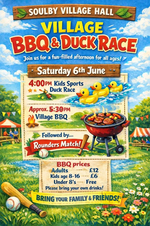 Soulby Village BBQ & Duck Race