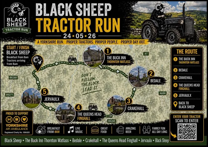 Black Sheep Tractor Run