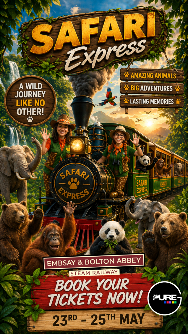 All aboard the Safari Express