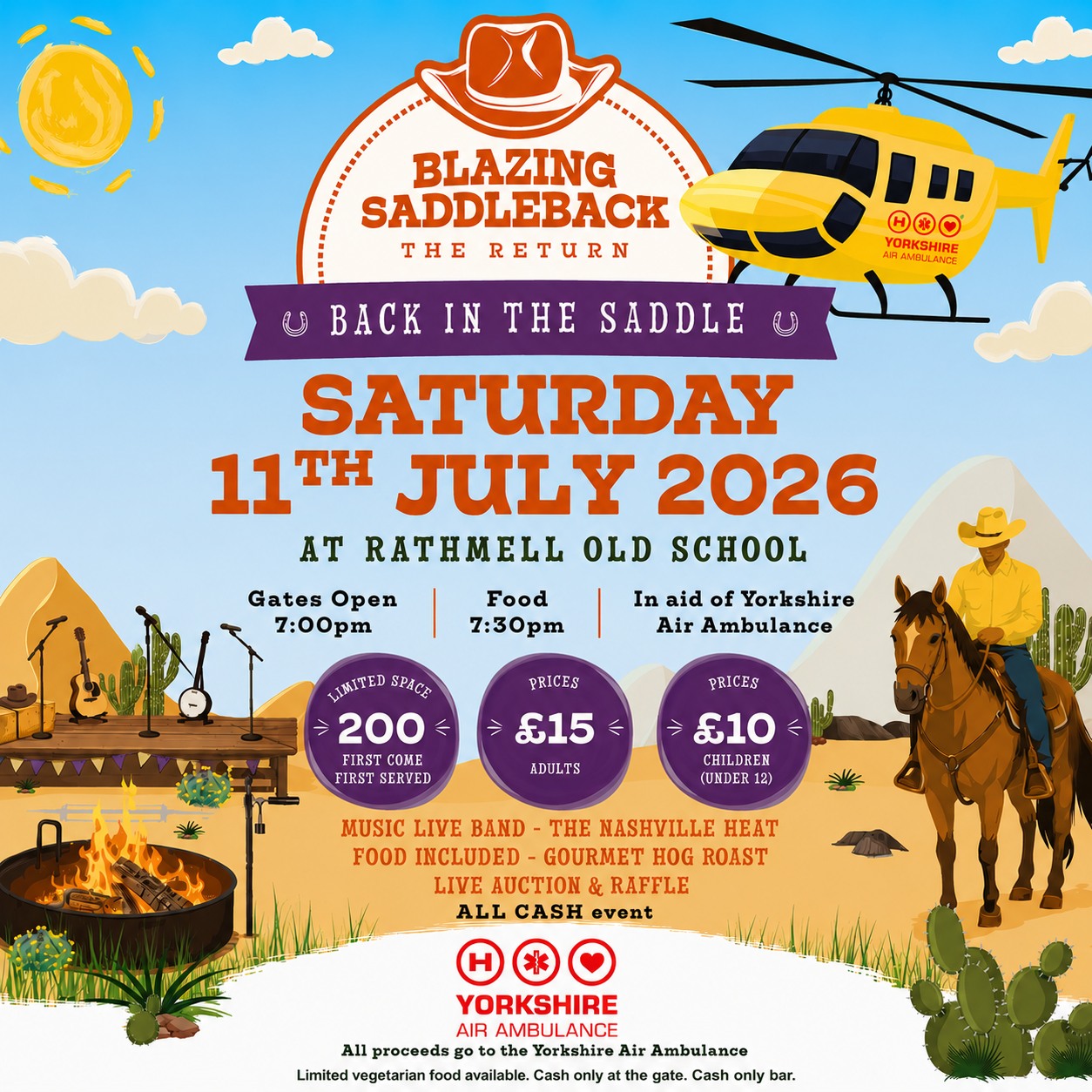 Blazing Saddleback The Return Back In The Saddle