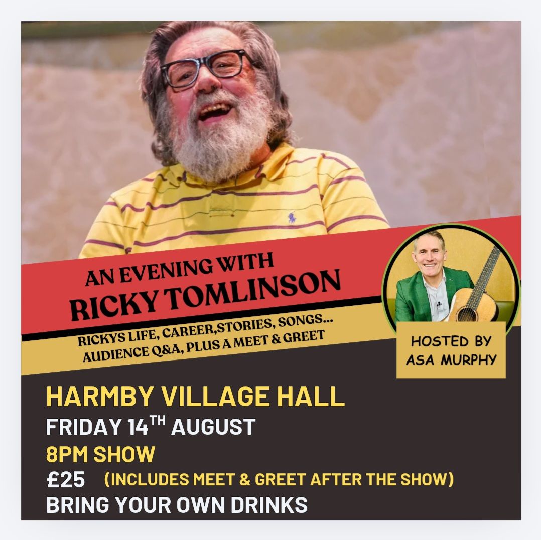 An Evening With Ricky Tomlinson