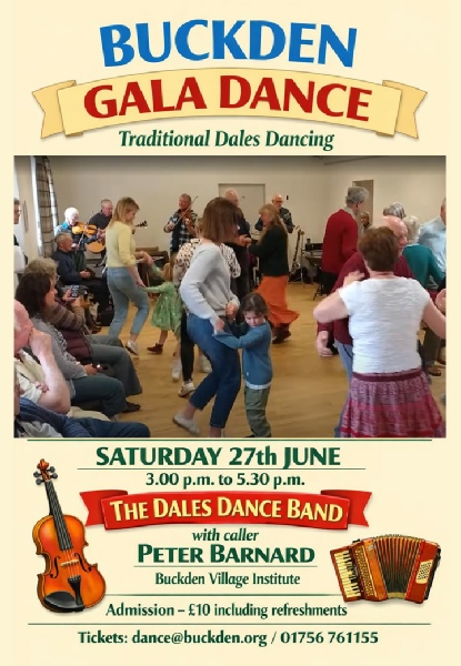 Buckden Gala Dance Traditional Dales Dancing