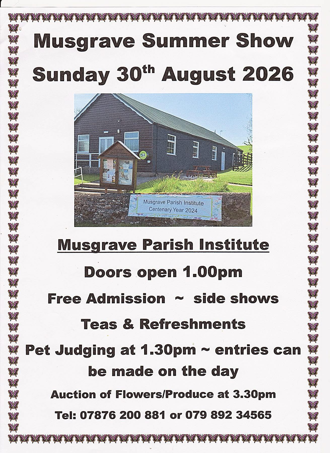Musgrave Summer Show