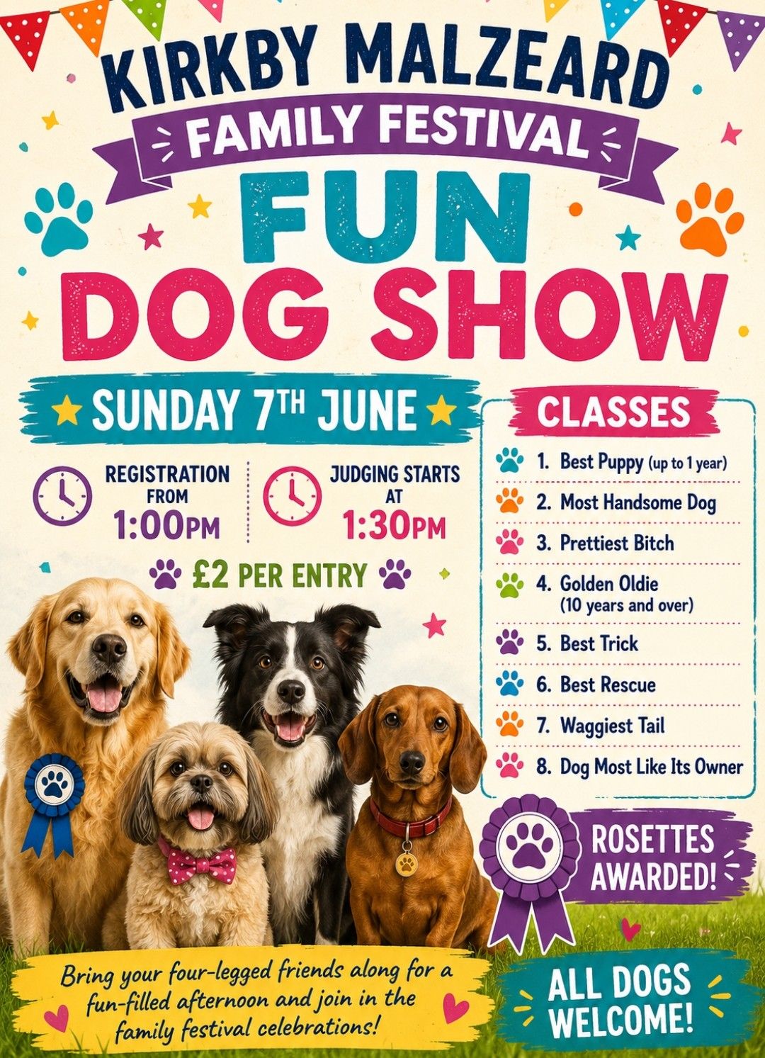Kirkby Malzeard Festival – Dog Show
