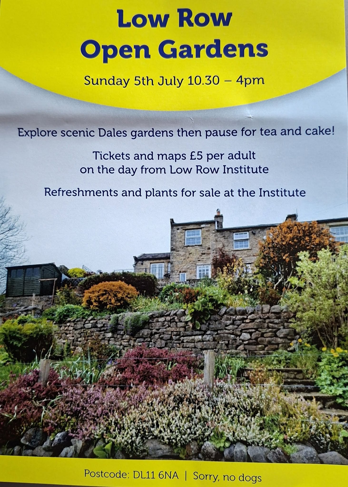 Low Row Open Gardens