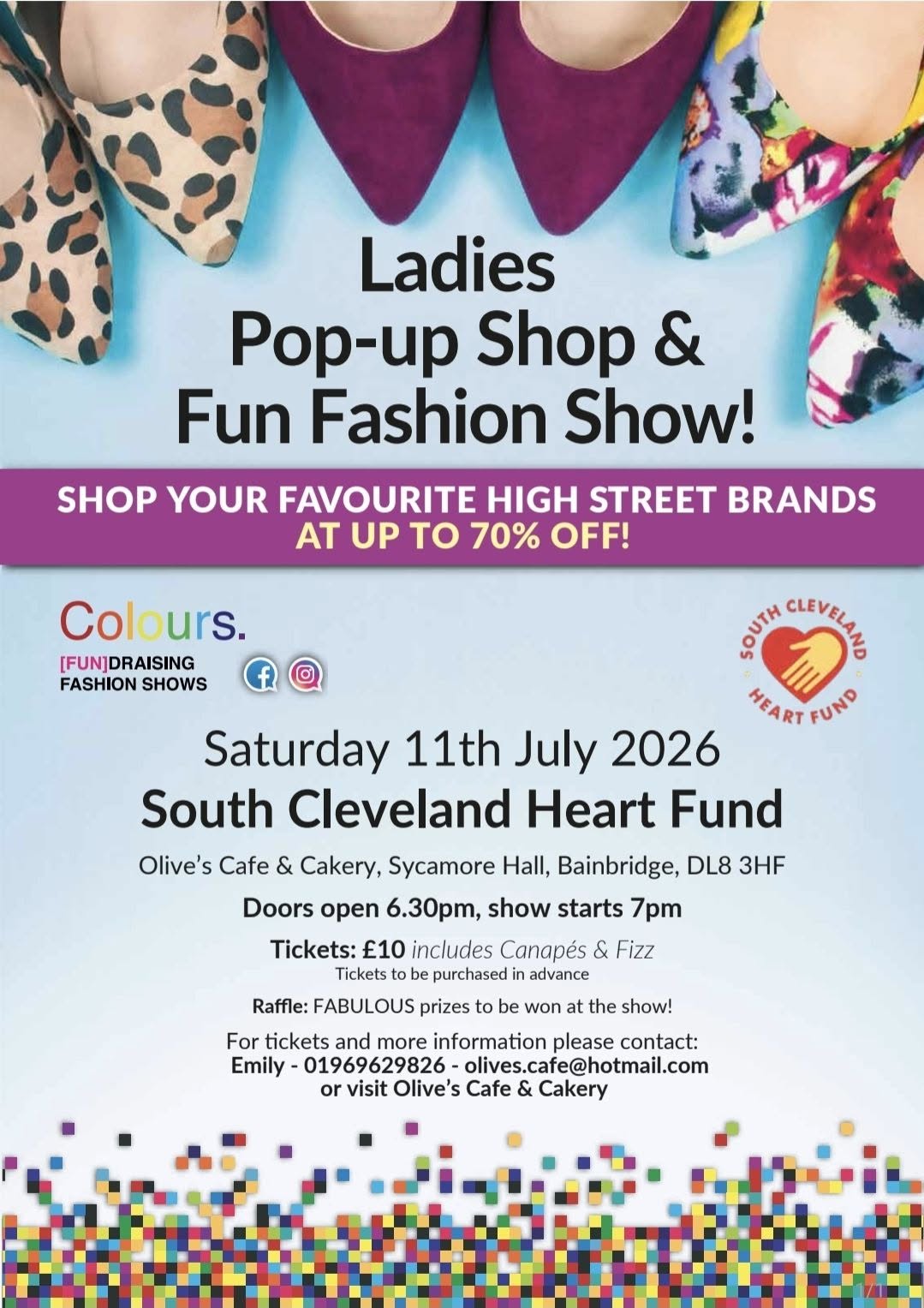 Ladies Pop-Up Shop & Fun Fashion Show!