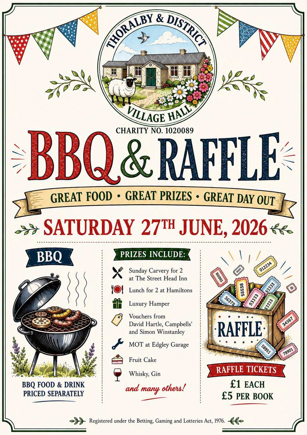 BBQ & Raffle