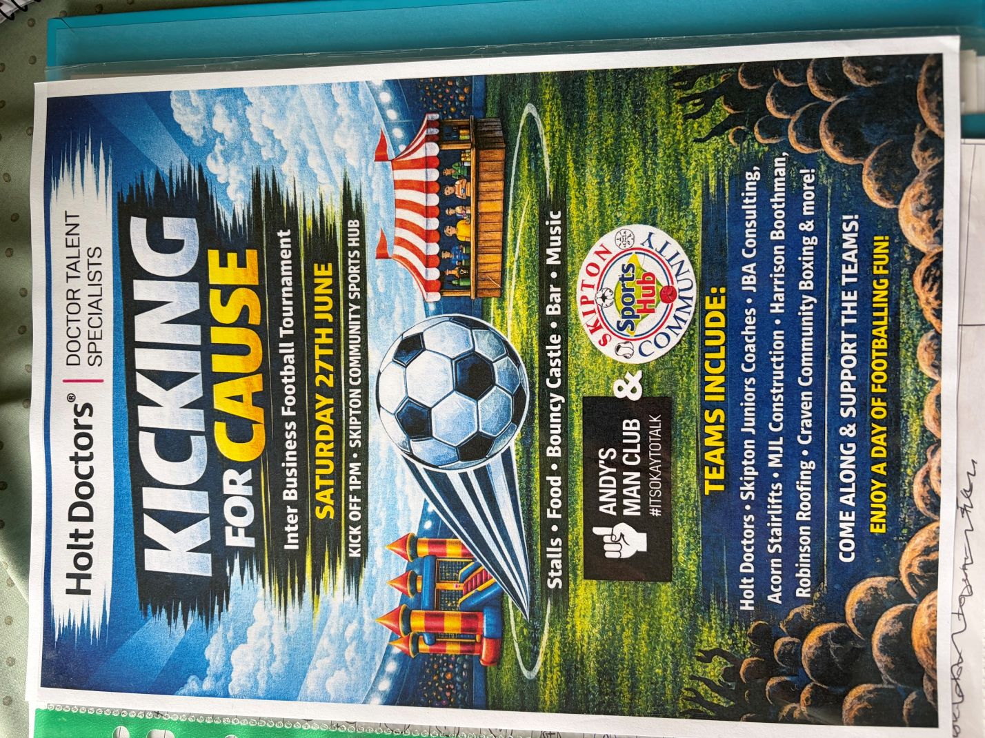 Kicking For A Cause
