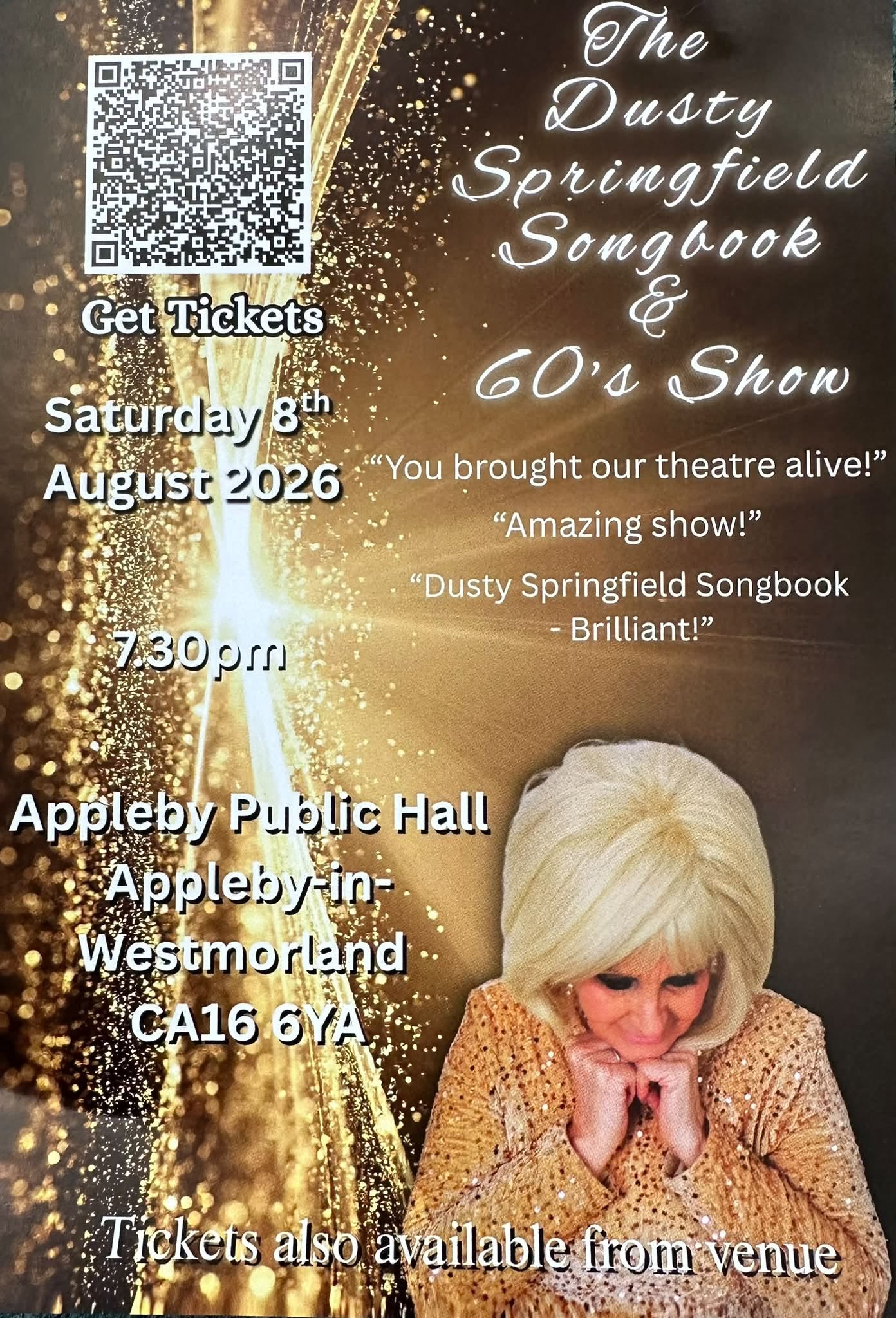 The Dusty Springfield Songbook & '60s Show