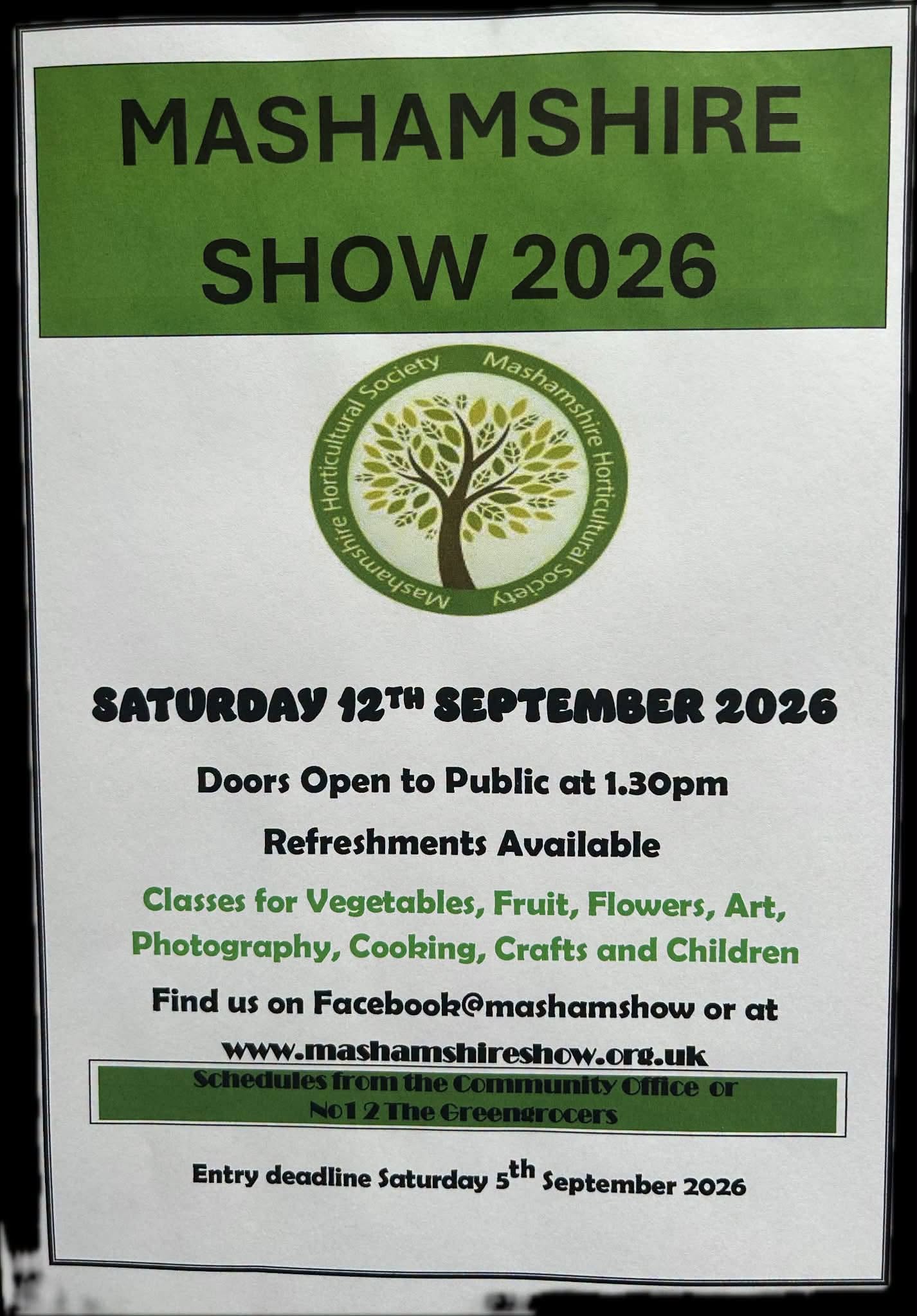 Mashamshire Show 2026