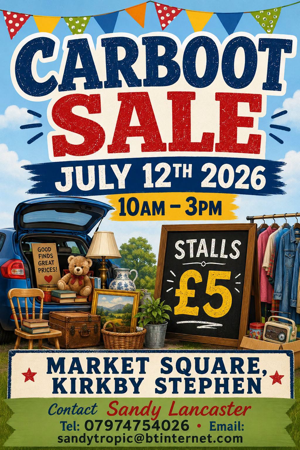 Kirkby Stephen Car Boot Sale
