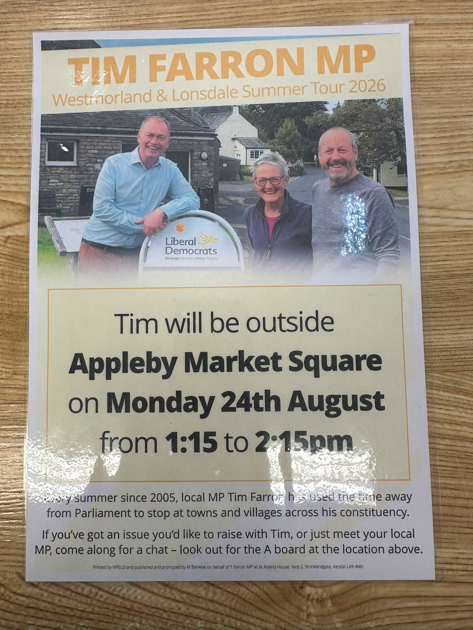 Tim Farron MP