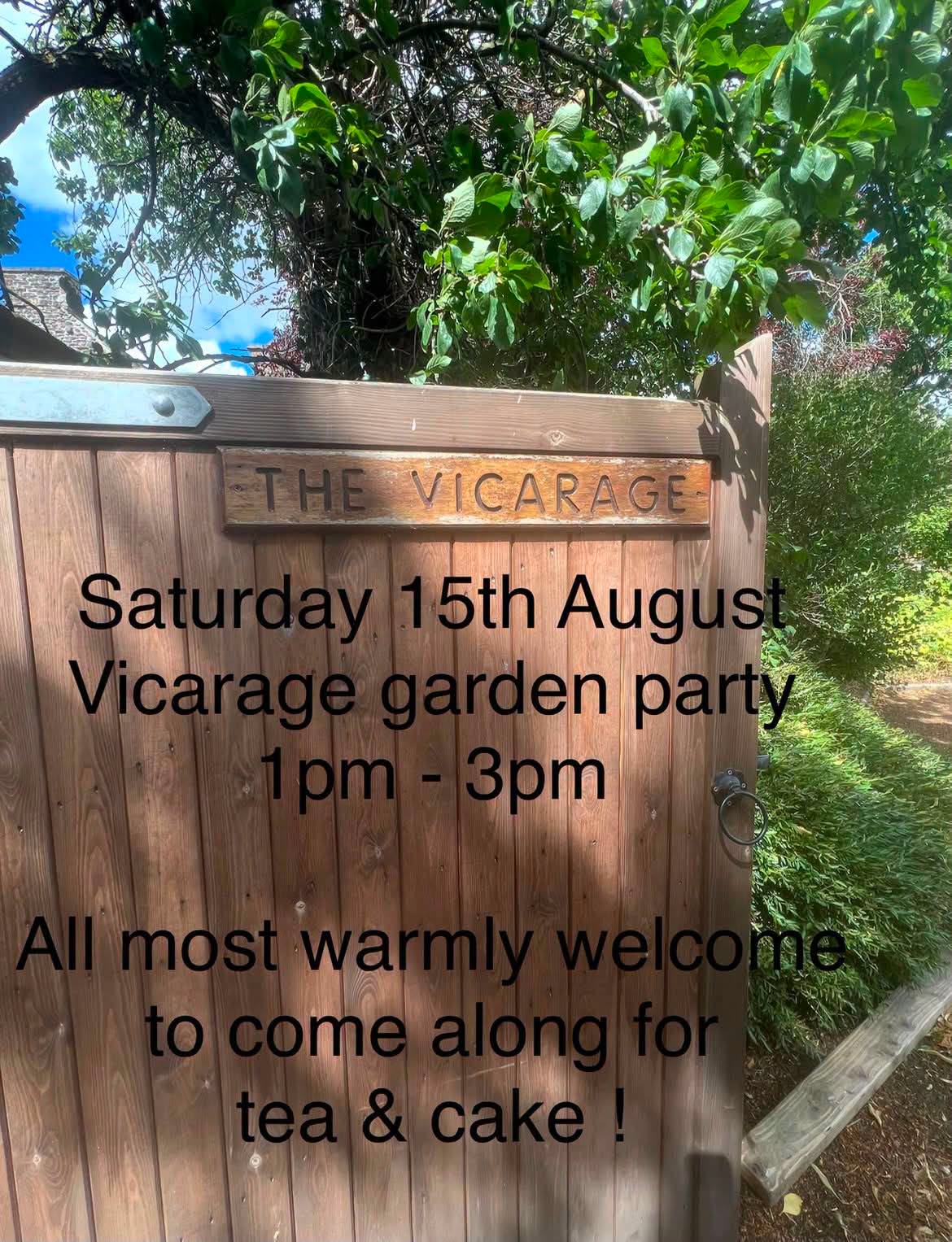 The Vicarage Garden Party