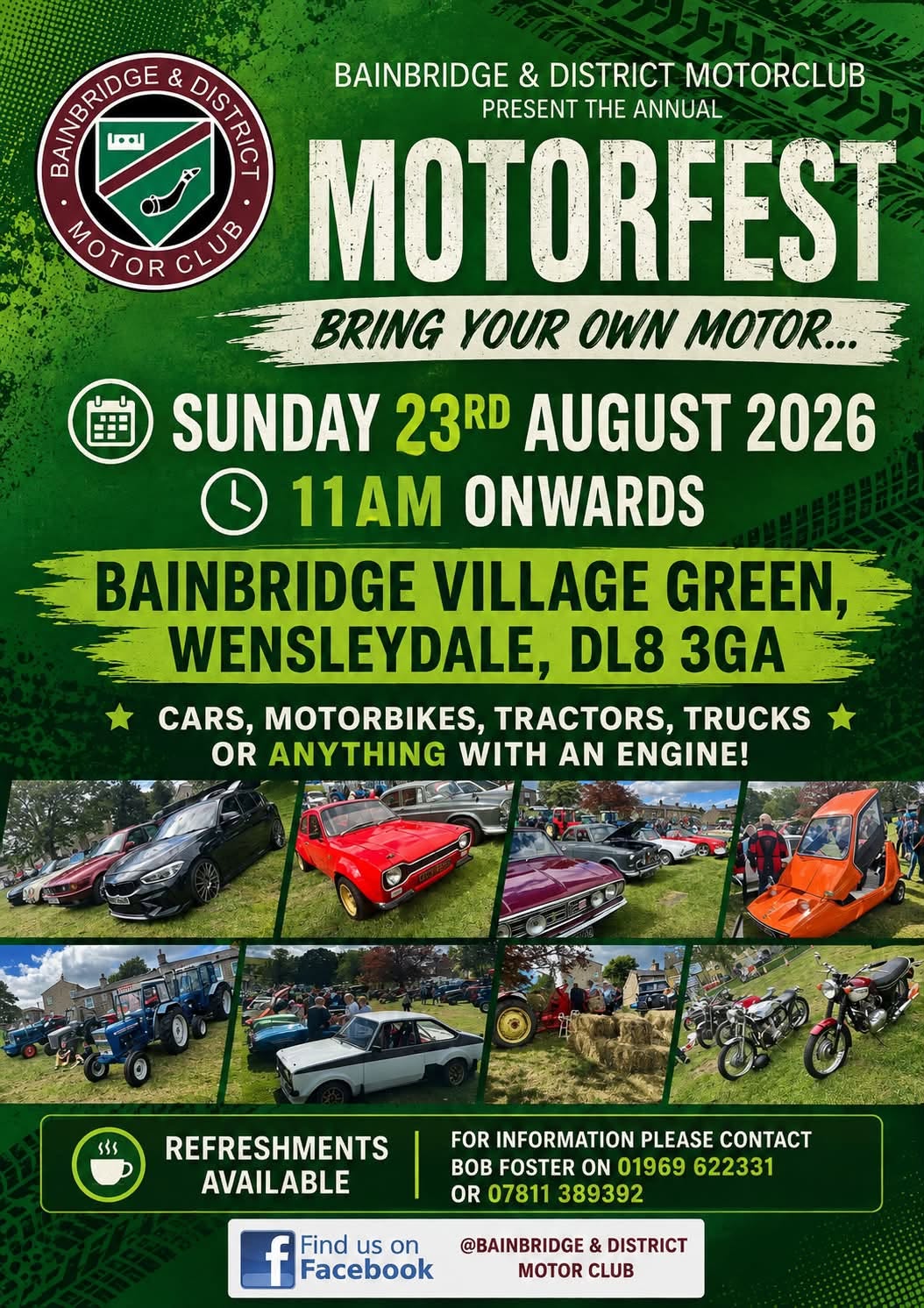 Bainbridge & District Motor Club Annual Motorfest