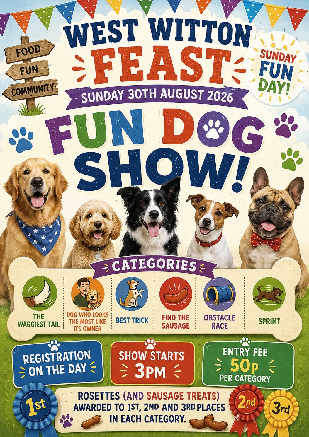 West Witton Feast Fun Dog Show