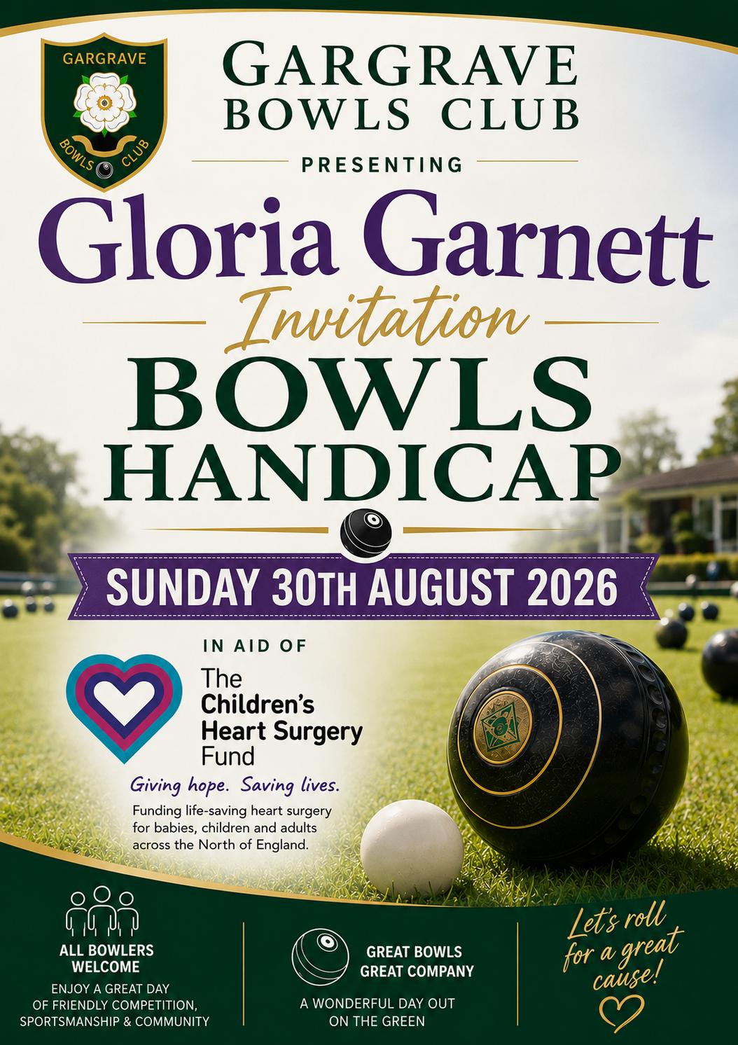 Gargrave Bowling Club Fundraising Event