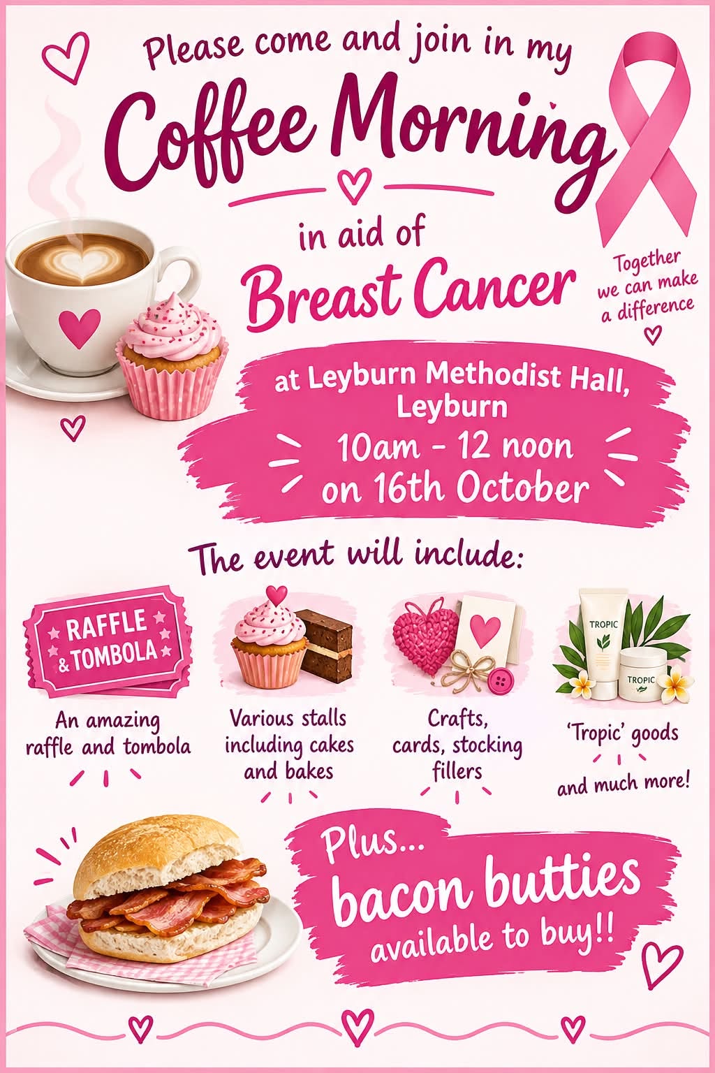 Coffee Morning in aid of Breast Cancer