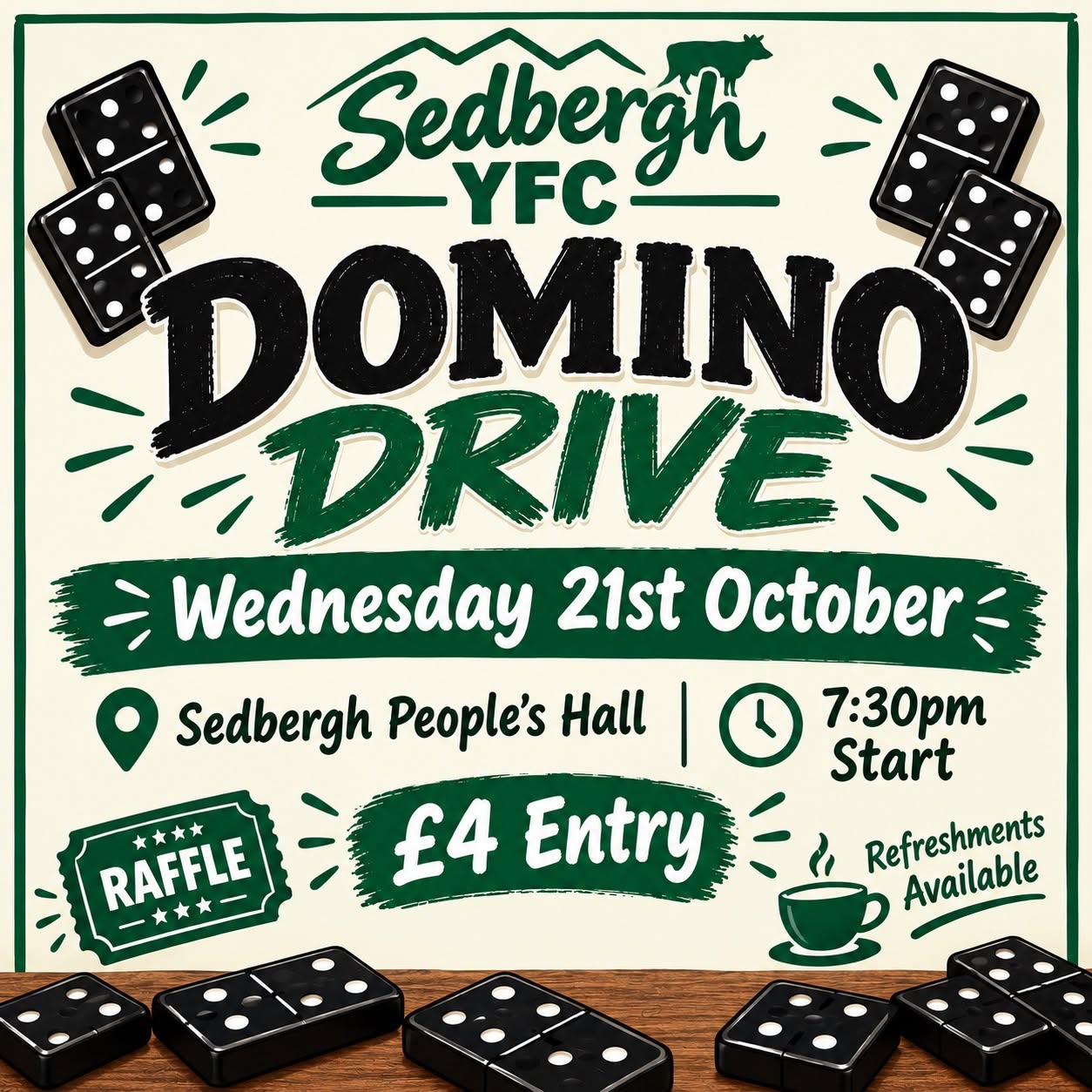 sedbergh YFC Domino Drive