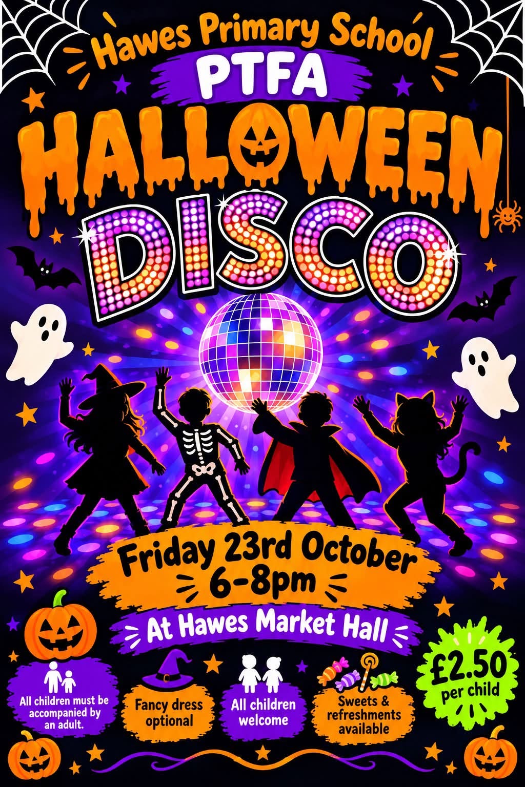 Hawes Primary School PTFA Halloween Disco