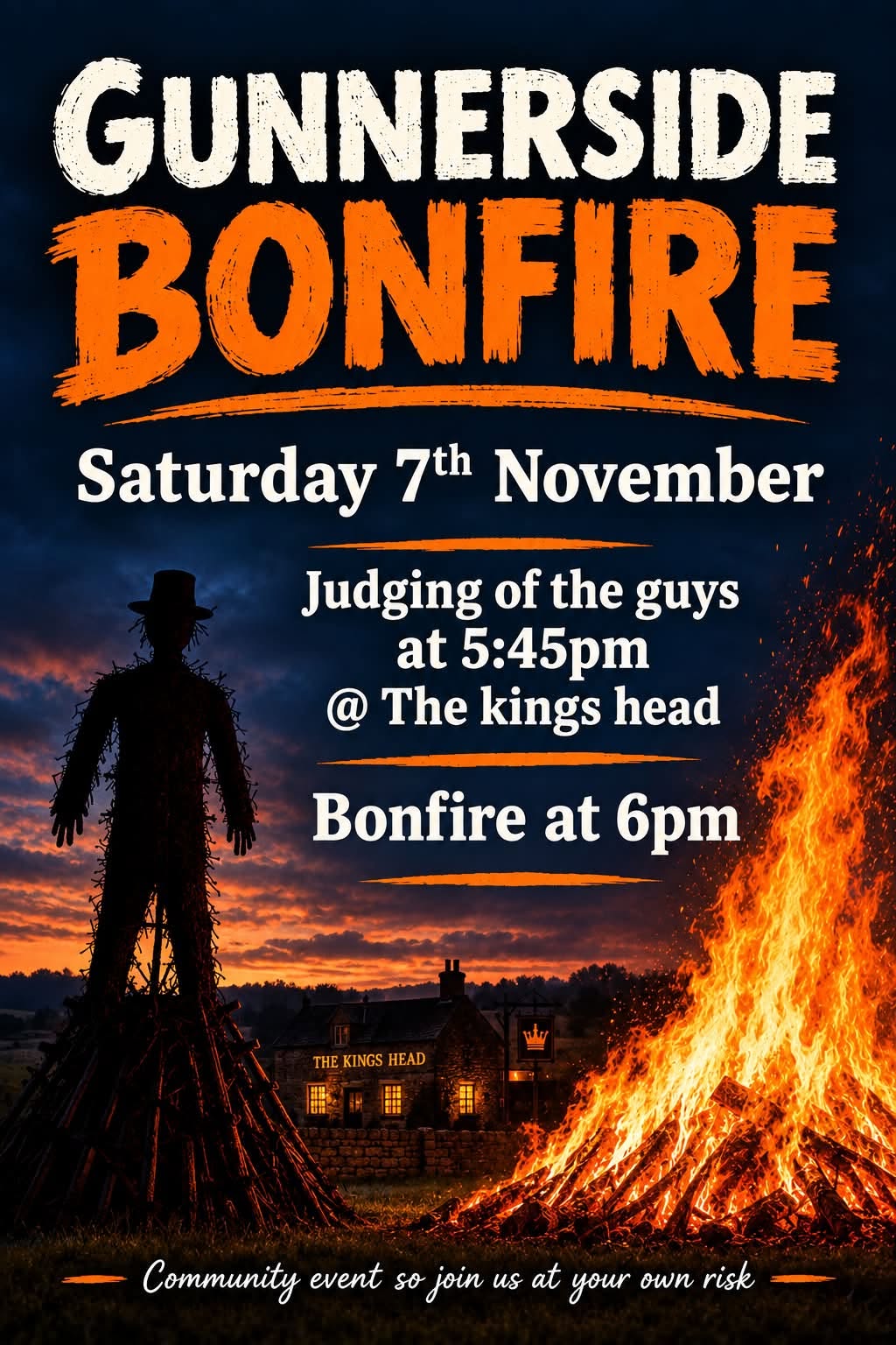 Gunnerside Bonfire