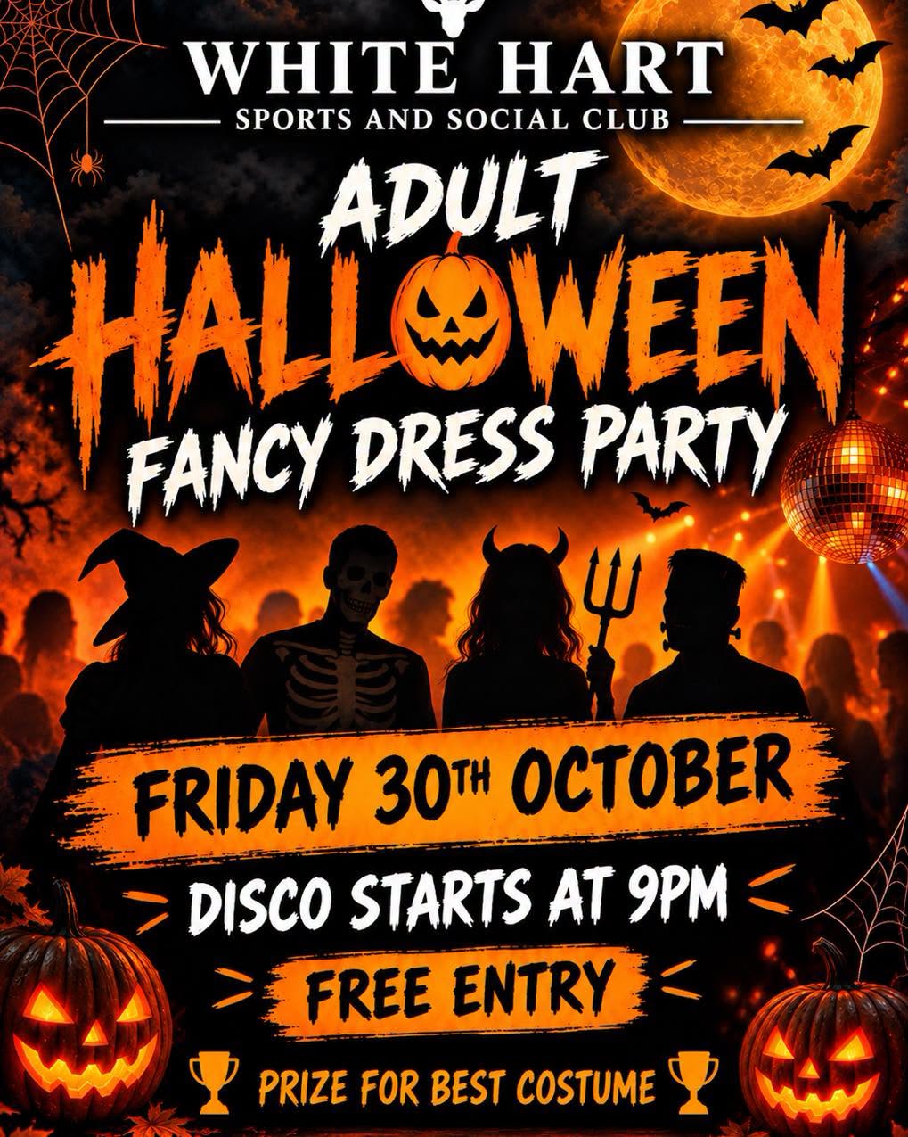 Adult Halloween Fancy Dress Party