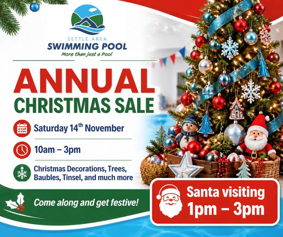 Settle Area Swimmming Pool Annual Christmas Sale