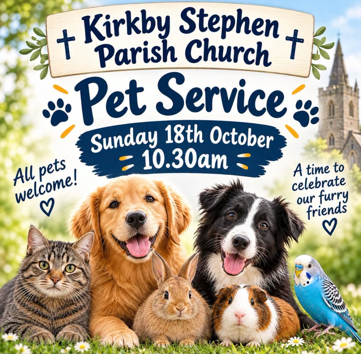 Kirrby Stephen Parish Church Pet Service