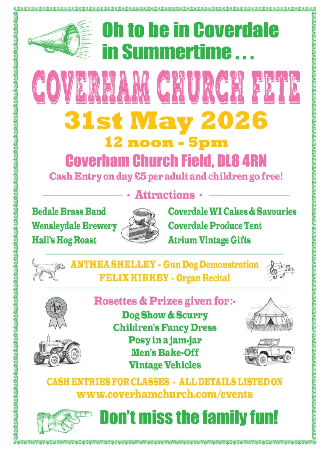 Coverham Church Fete