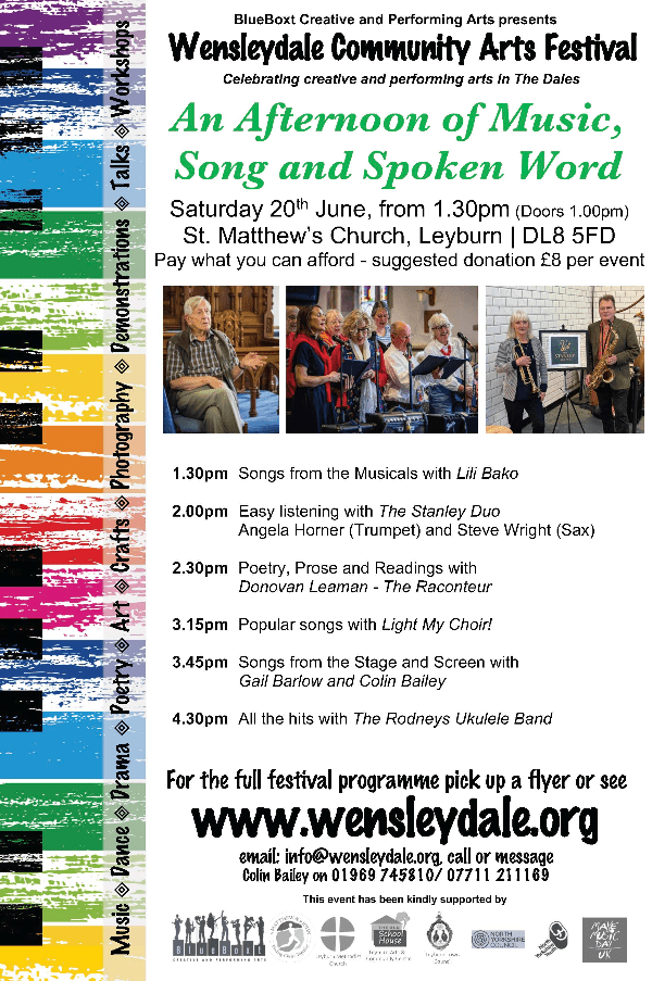 The Rodneys Ukulele Band - All the Hits | Wensleydale Community Arts Festival