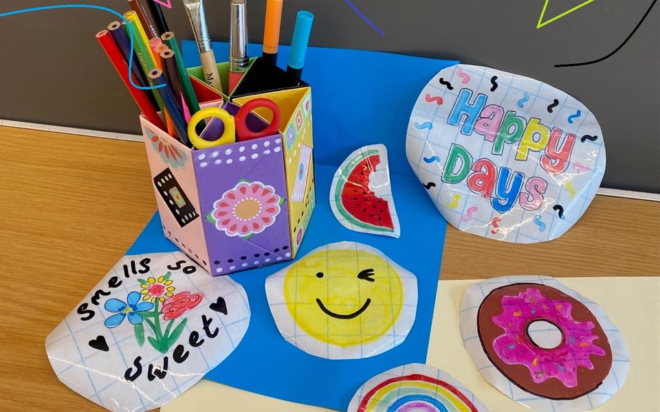 Summer Art Club: Stickers and Stationery