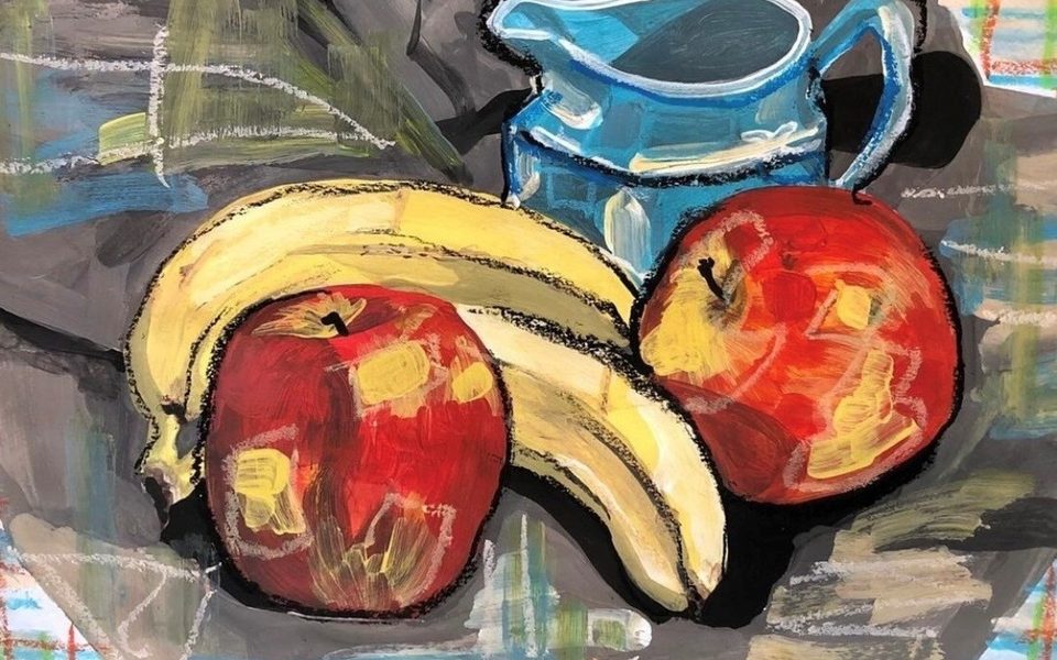 Creative Canvas - Mixed media Still Life