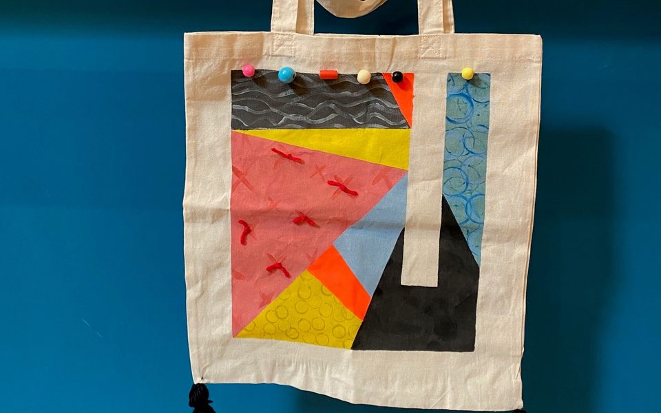 Summer Art Club: Paint and Print Tote Bag