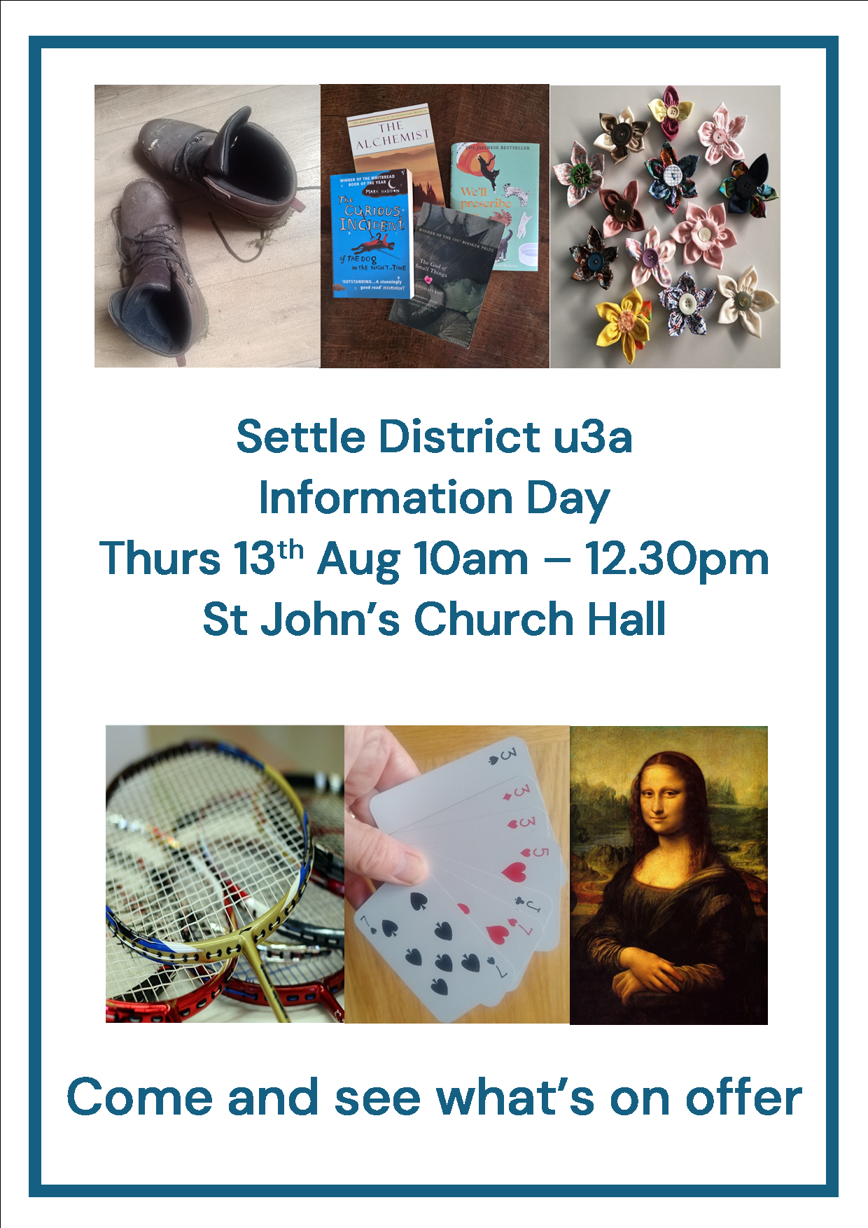 Settle District u3a Information Day