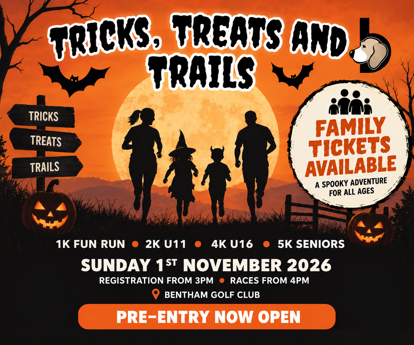 Tricks, Treats & Trails
