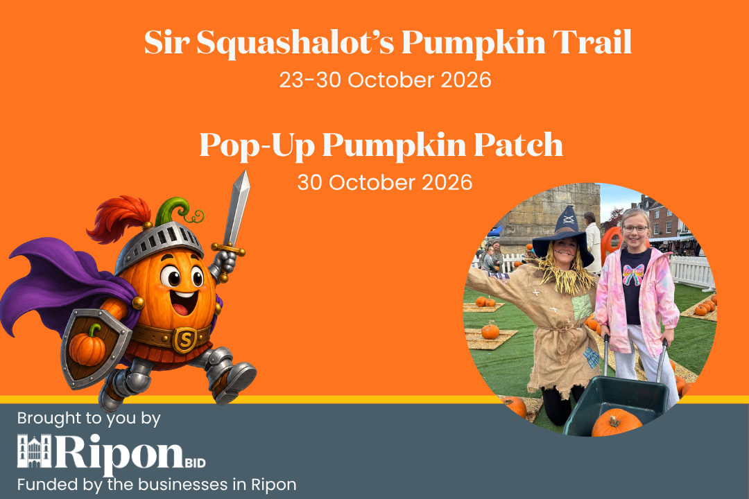 Pop-Up Pumpkin Patch on Ripon Market Square