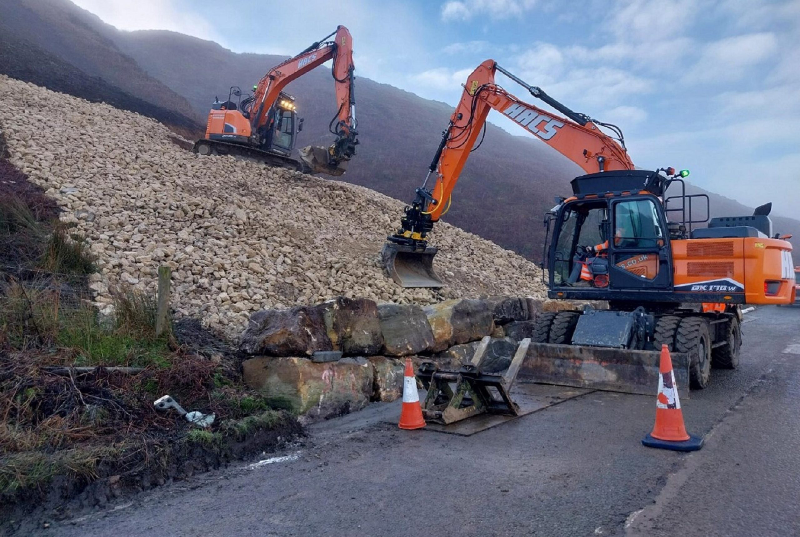 Kex Gill Embankment Works Update
