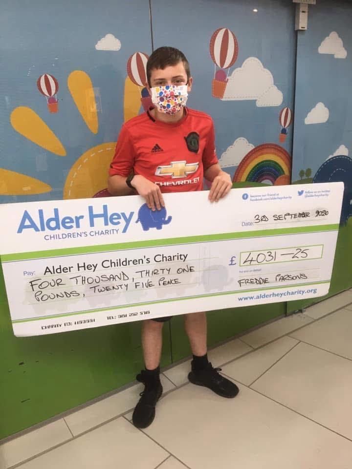 Inspirational Young Freddie Raises Thousands for Brain Tumour Research