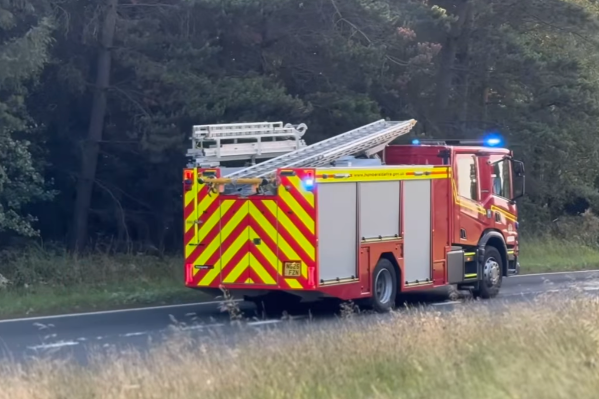 Skipton and Grassington Fire Crews Mobilised to Cross-Border Industrial Smoke Scare