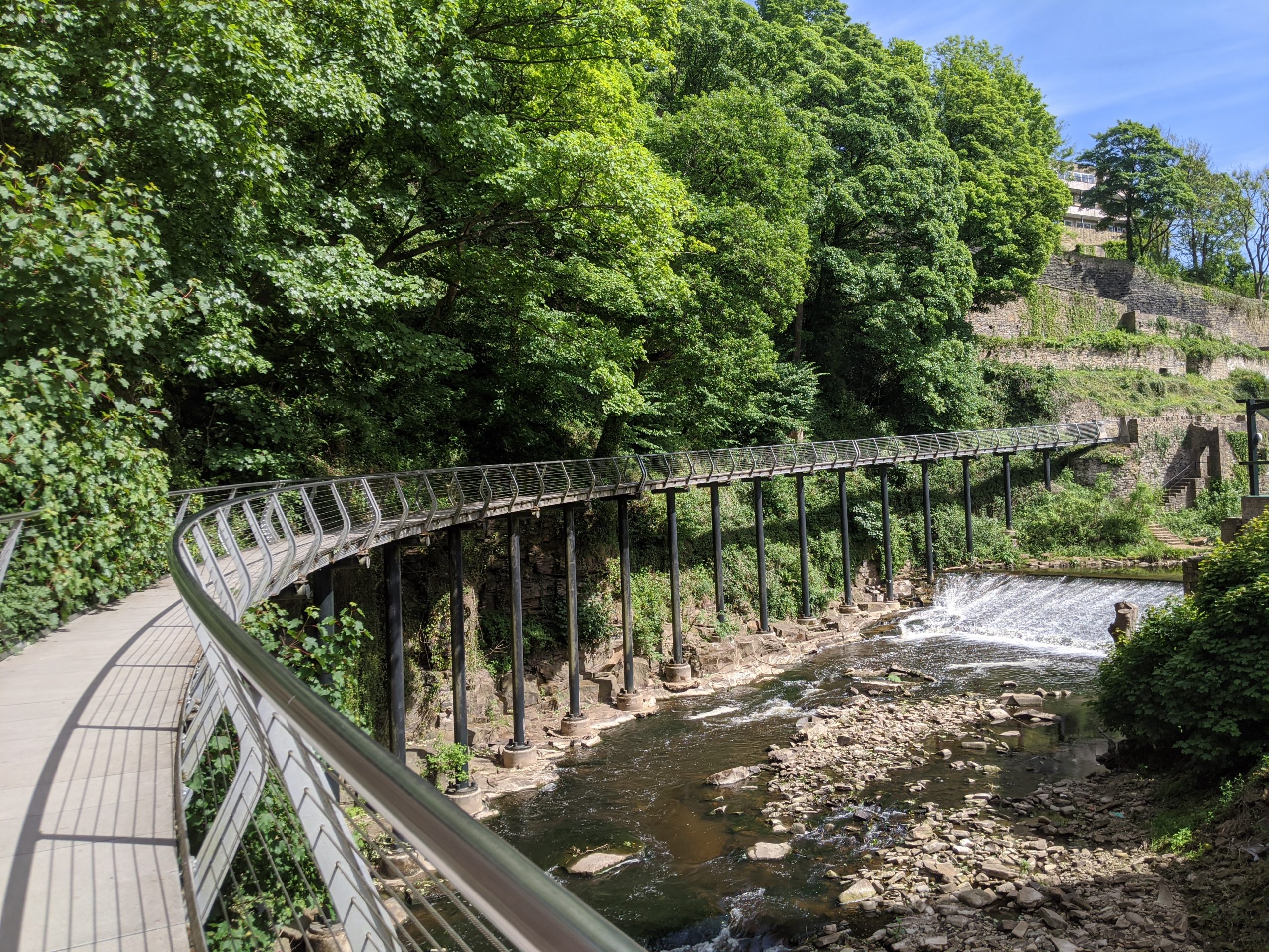 Millennium Riverside Walk Maintenance Completed for Weekend Hikers