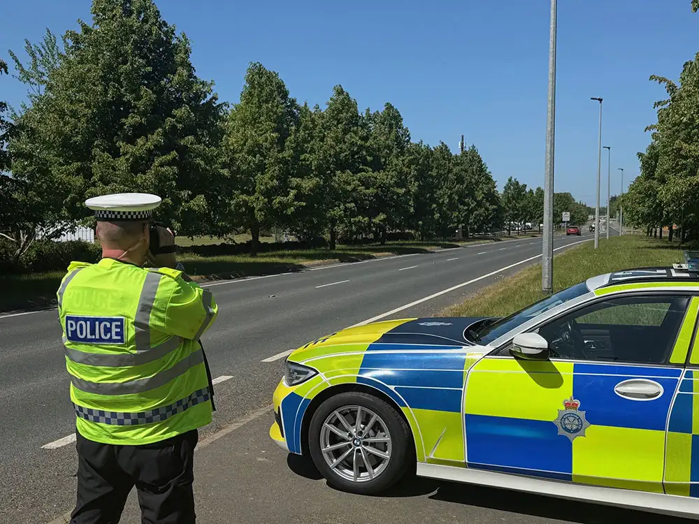 Local Police Launch Operation to Tackle Rural Speeding on A684