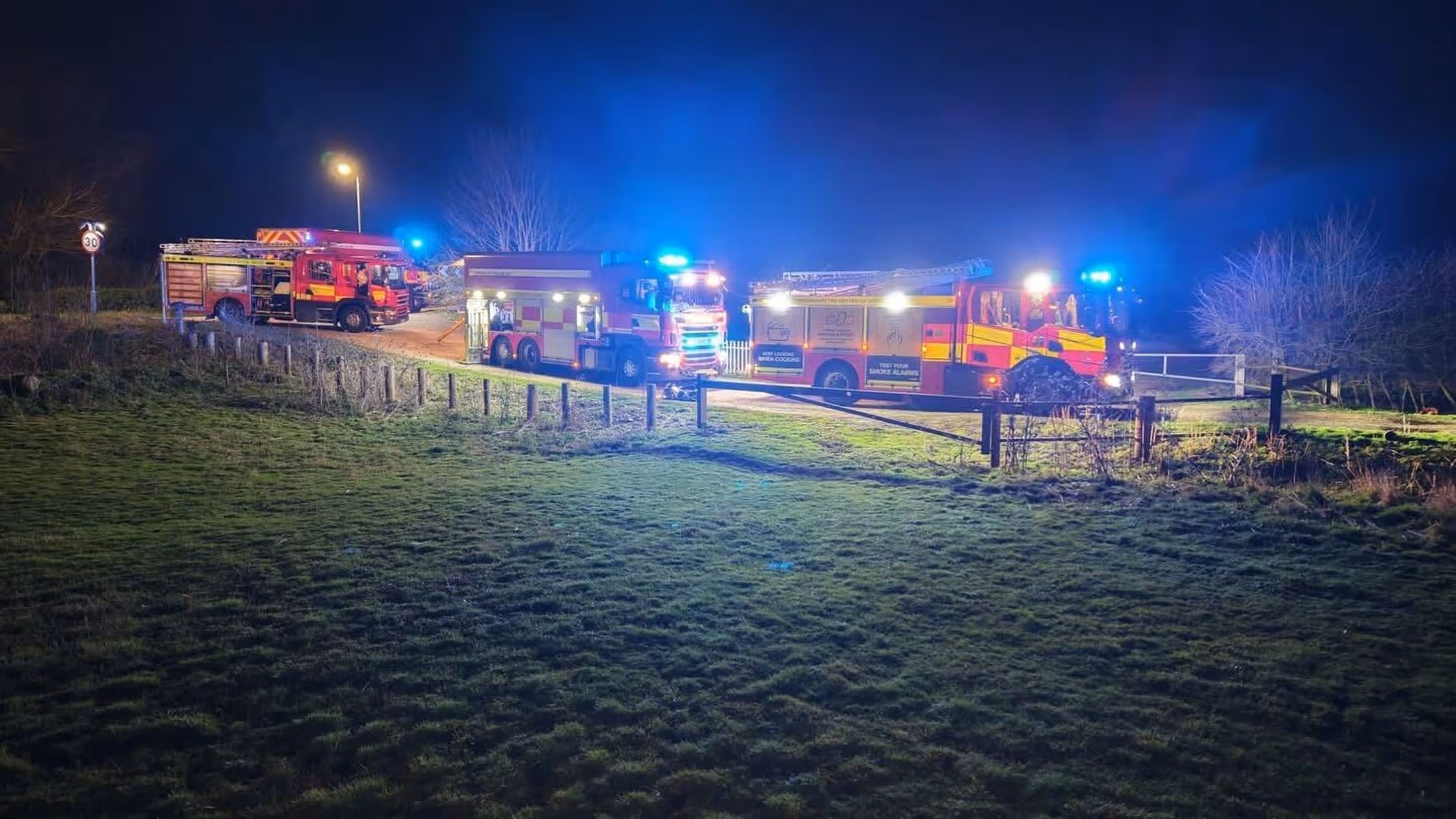 Fire Services Reiterate Wildfire Precautions Following Late-Night Call-Outs