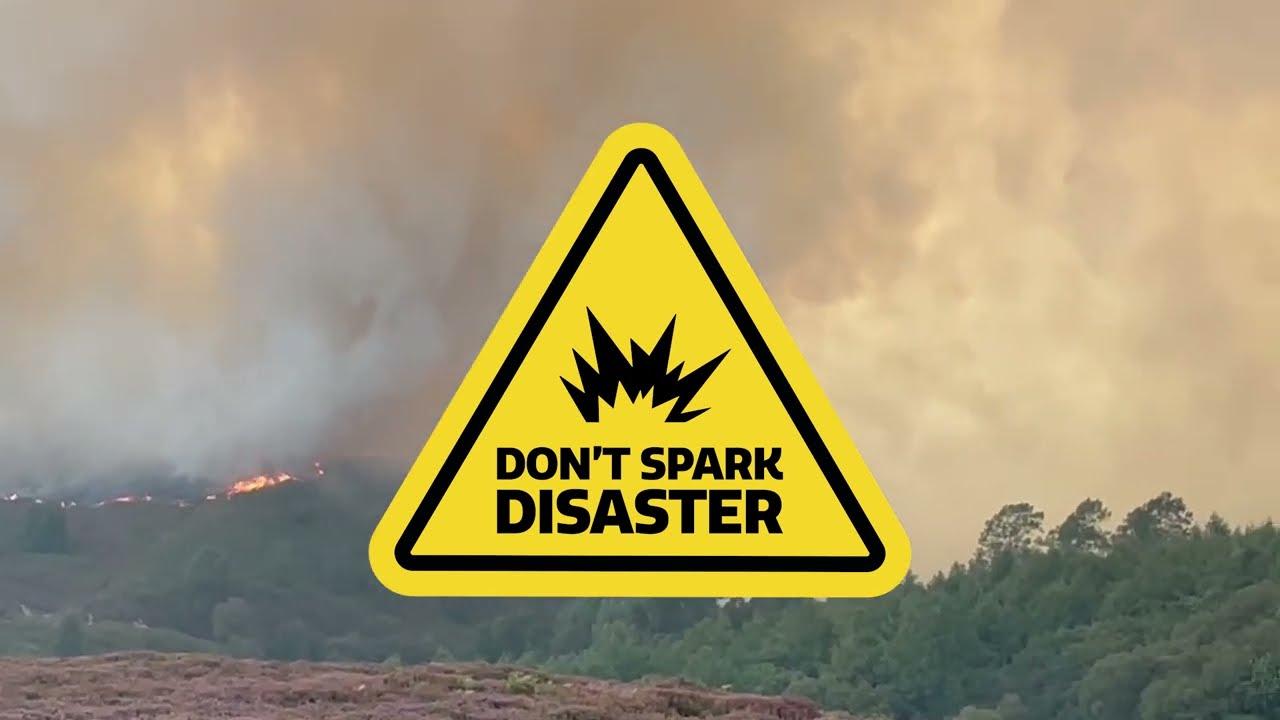 "Don't Spark Disaster" Campaign Deploys 20 Wildfire Warning Signs